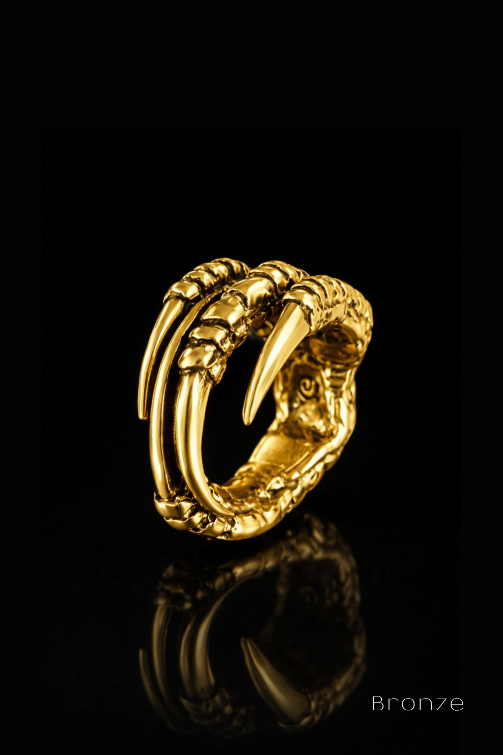 Claw Ring – Bronze & Silver-Plated Finish | Limited Edition
