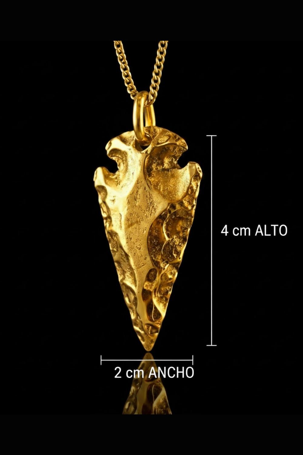 Arrowhead Necklace – Bronze & Silver-Plated Finish | Limited Edition