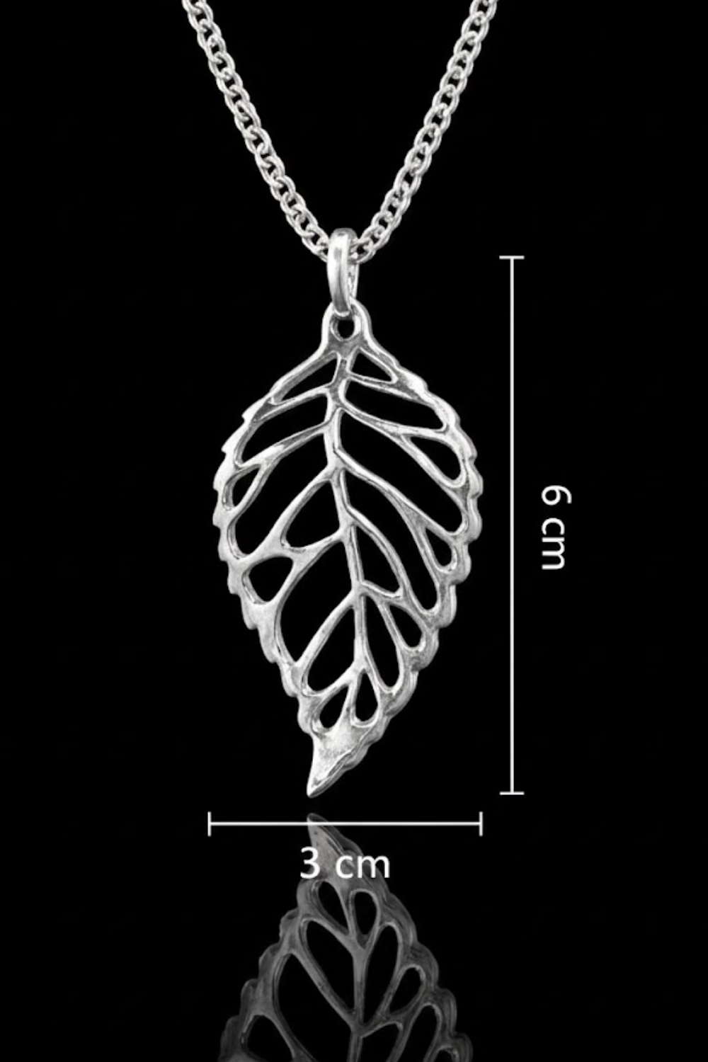 Skeleton Leaf Necklace – Bronze & Silver-Plated Finish | Limited Edition