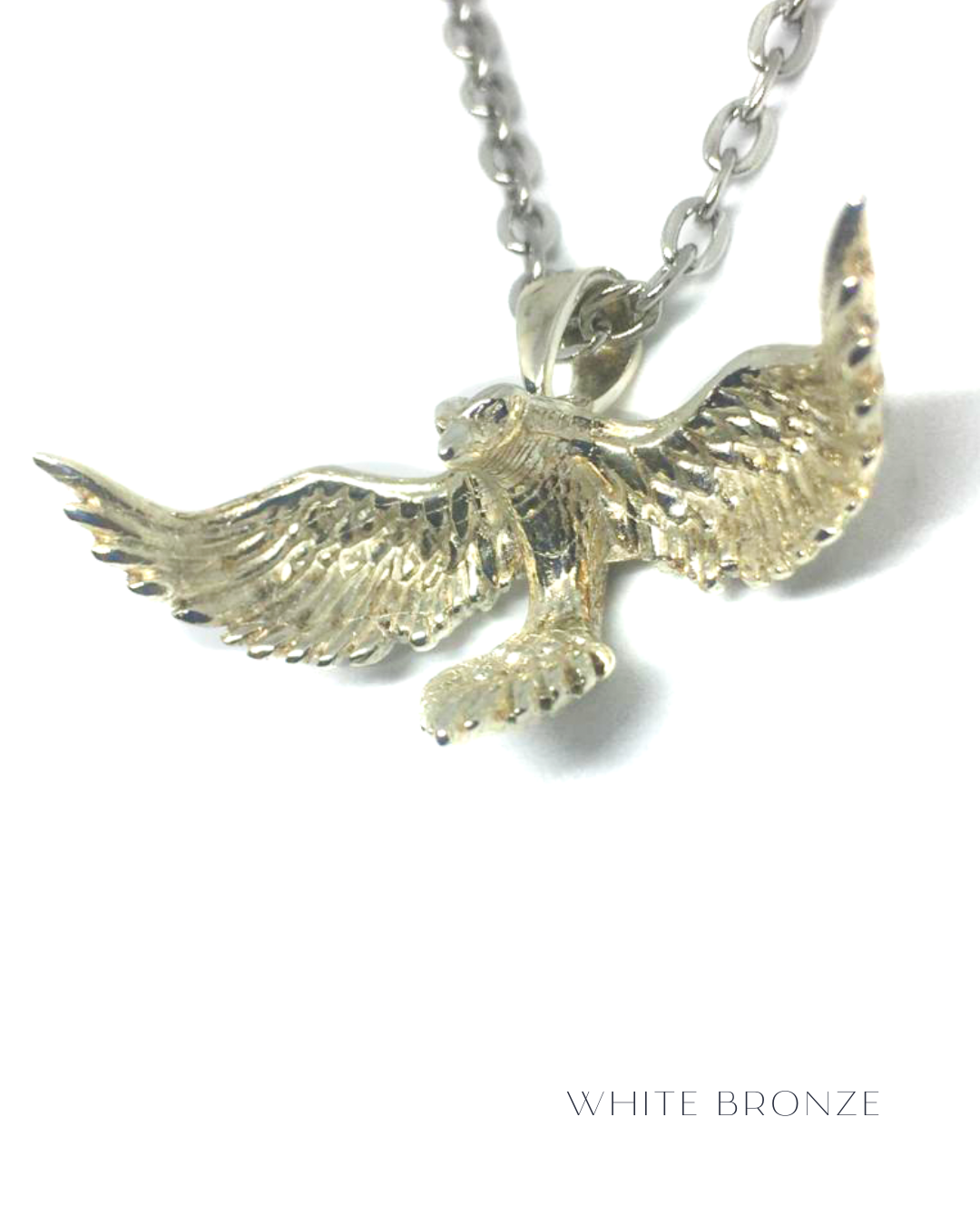 Collar de cuervo en plata de ley 925, baño de oro de 24k, cobre, bronce, para hombre y mujer