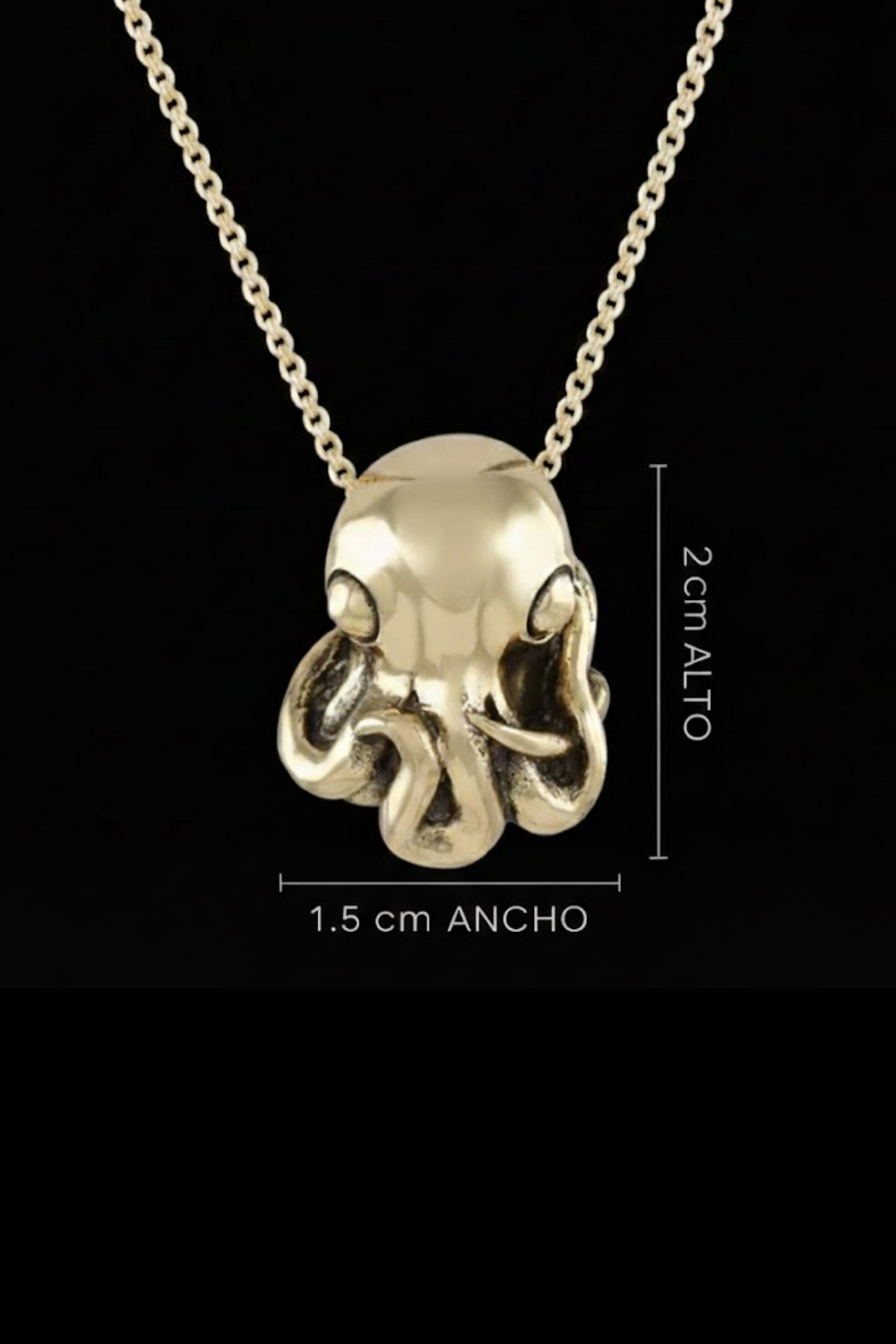 Collar de pulpo - Acabado en bronce y plateado | Edición limitada
