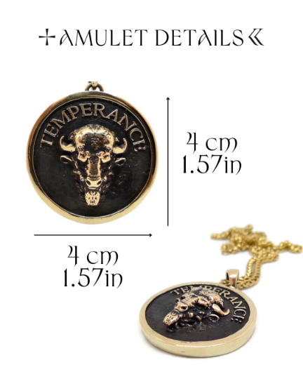 Bull Temperance necklace