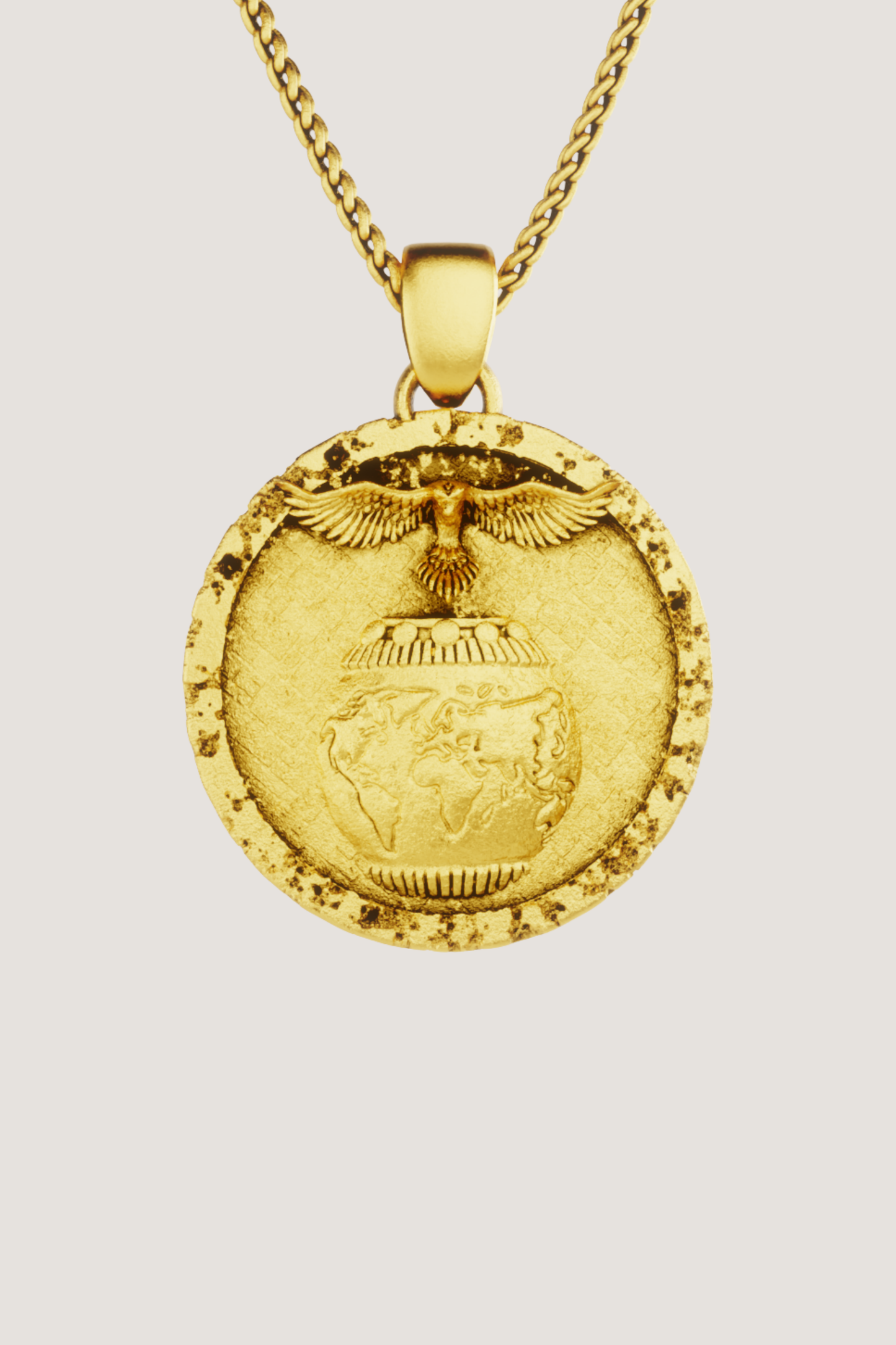 Collar en perspectiva, collar personalizable, bronce, plata esterlina, collar de oro de 24 km, colegio, empoderador