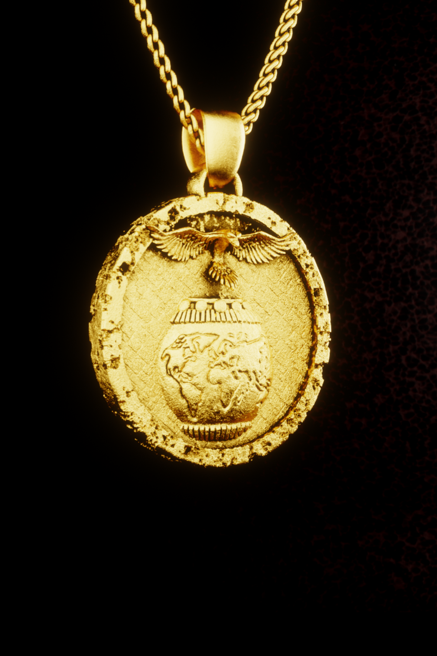 Collar en perspectiva, collar personalizable, bronce, plata esterlina, collar de oro de 24 km, colegio, empoderador