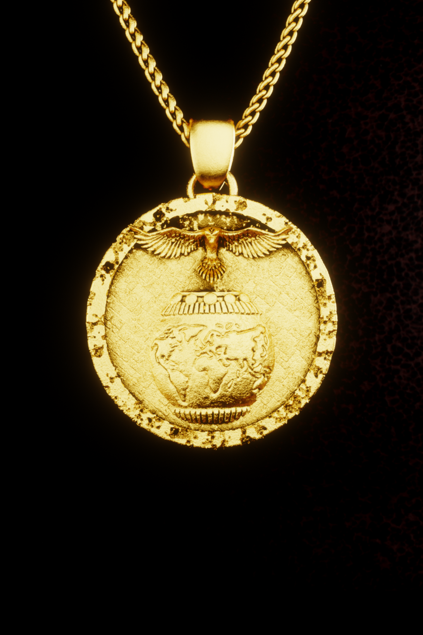 Collar en perspectiva, collar personalizable, bronce, plata esterlina, collar de oro de 24 km, colegio, empoderador