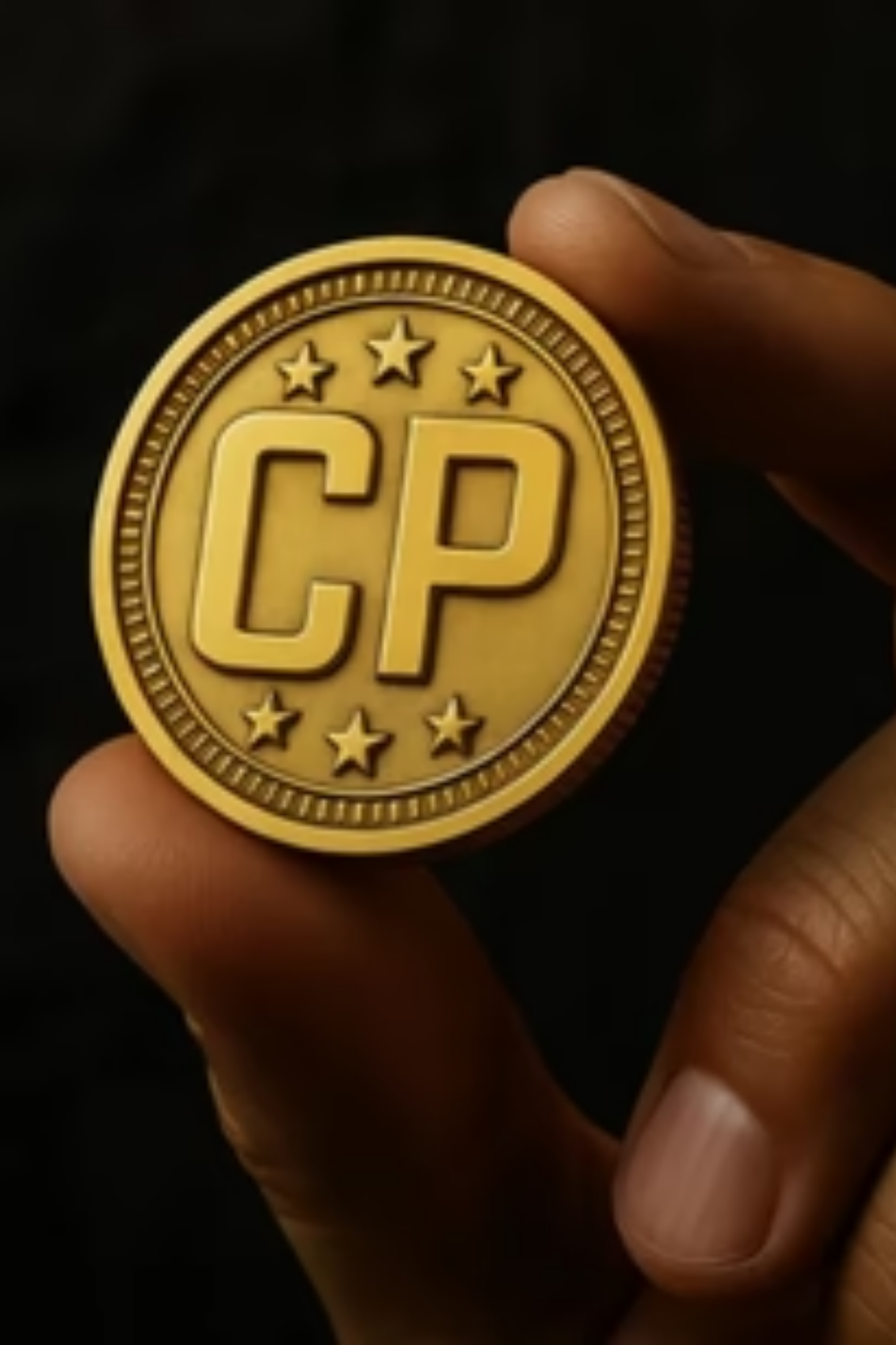 Call of Duty CP Coin – Handmade in Bronze, Silver, Copper & 24K Gold Small (15 Days Production)