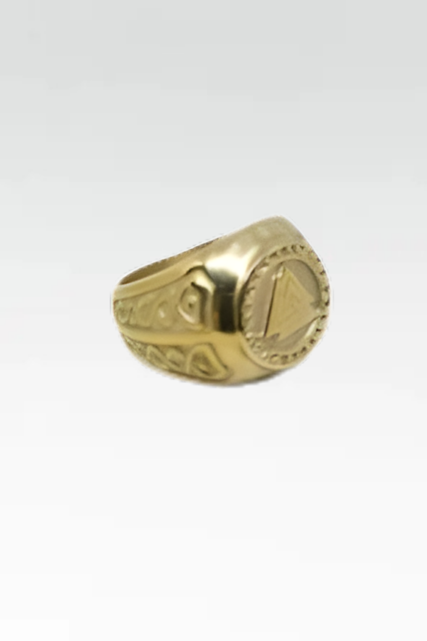 Handmade Magic Rune Ring | Symbol of Protection, Power & Ancient Wisdom | Bronze, 925 Sterling Silver, Copper, 24K Gold Plated