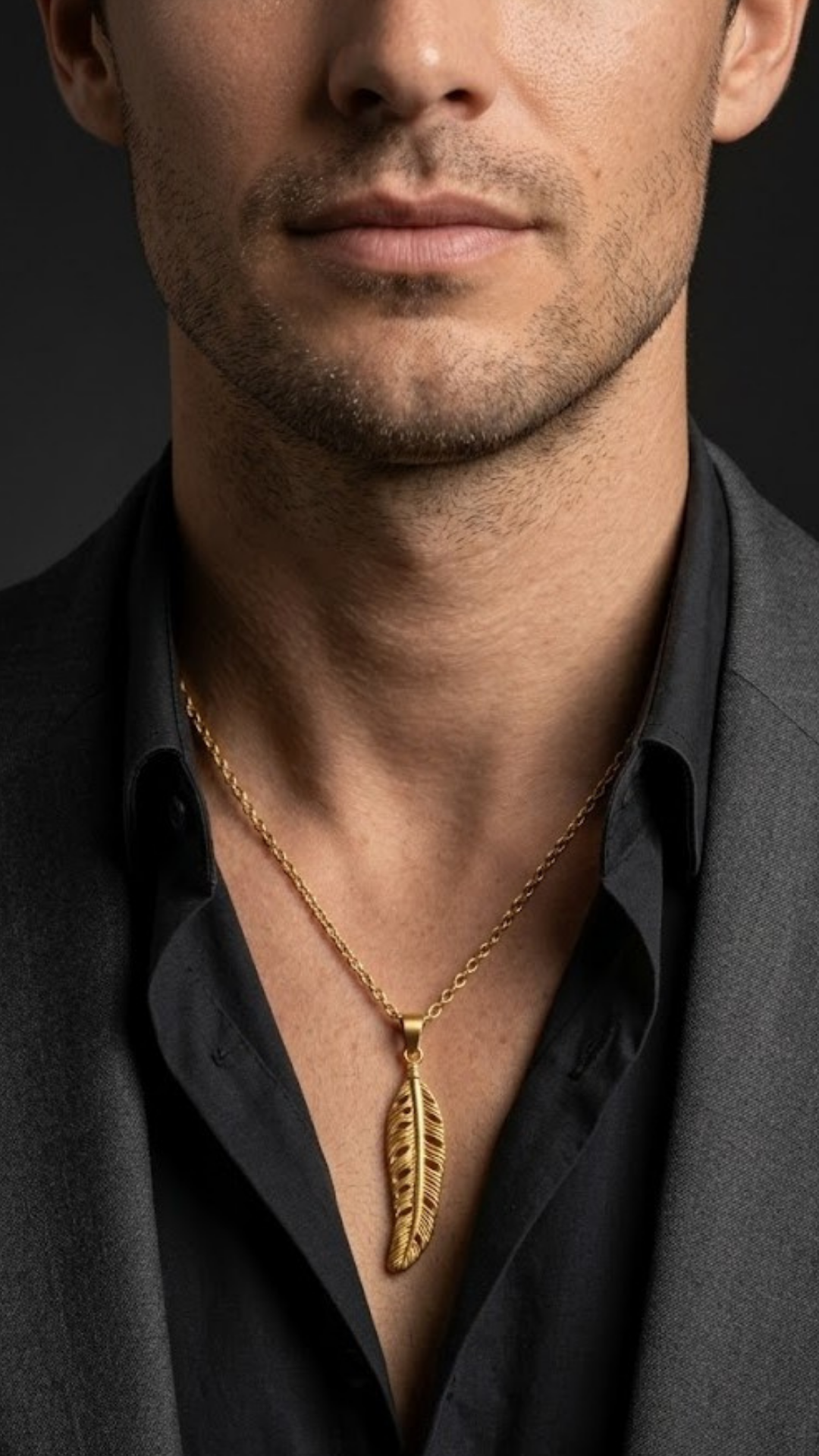 Collar de plumas – Símbolo sagrado de libertad y elevación espiritual | Oro de 18K
