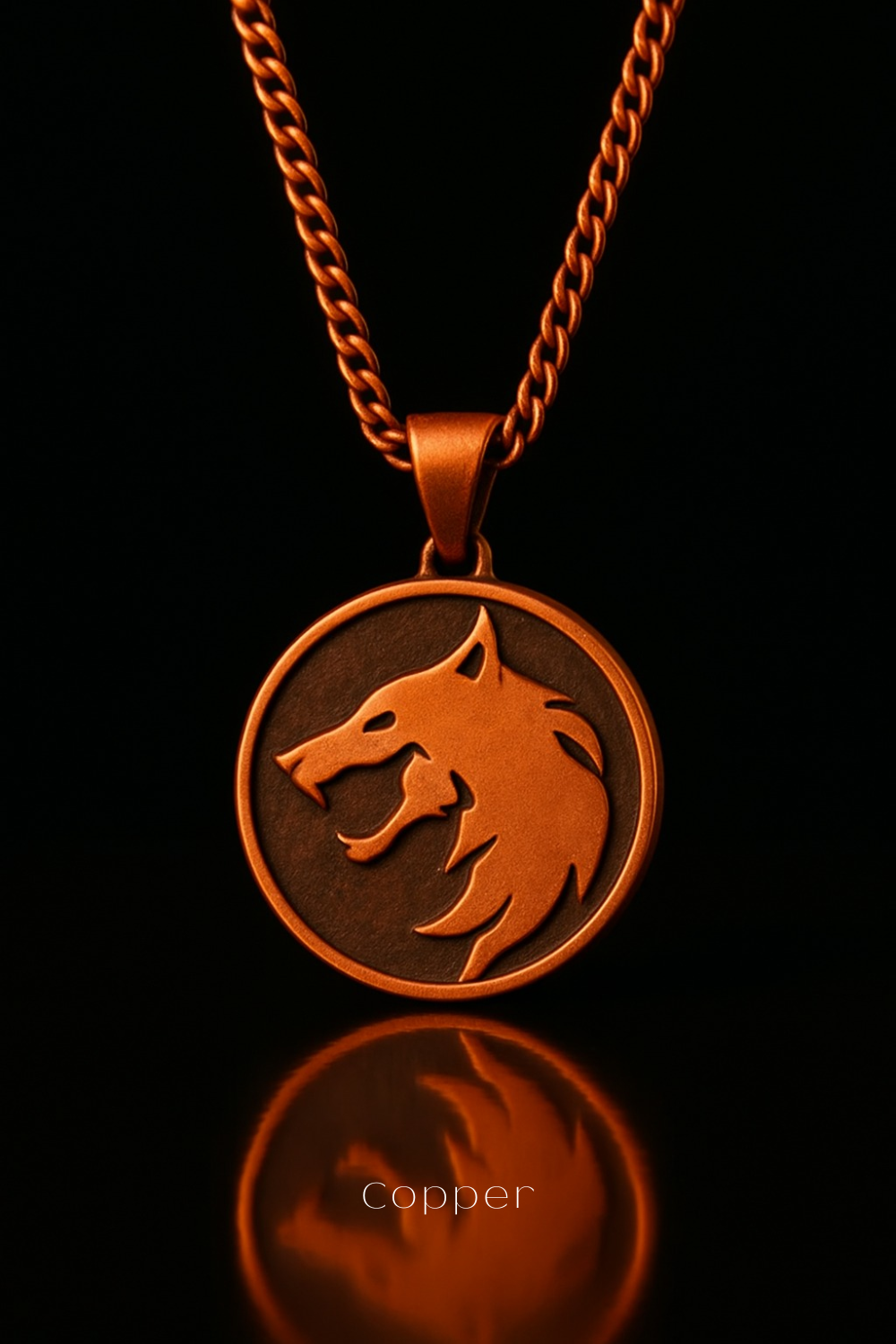 The Witcher Necklace | Symbol of Power, Instinct & Protection | Handmade Medallion in 925 Sterling Silver, 24k Gold Plated, Bronze