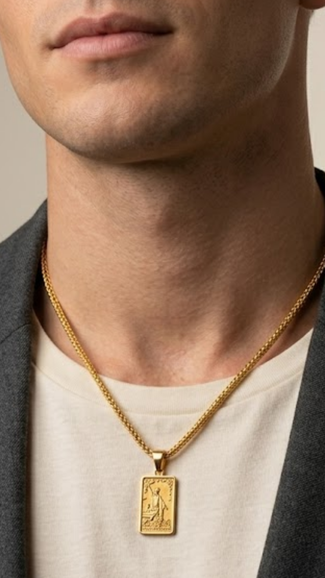 Collar Tarot El Mago | Hecho a mano en oro de 18K | Símbolo de poder y manifestación