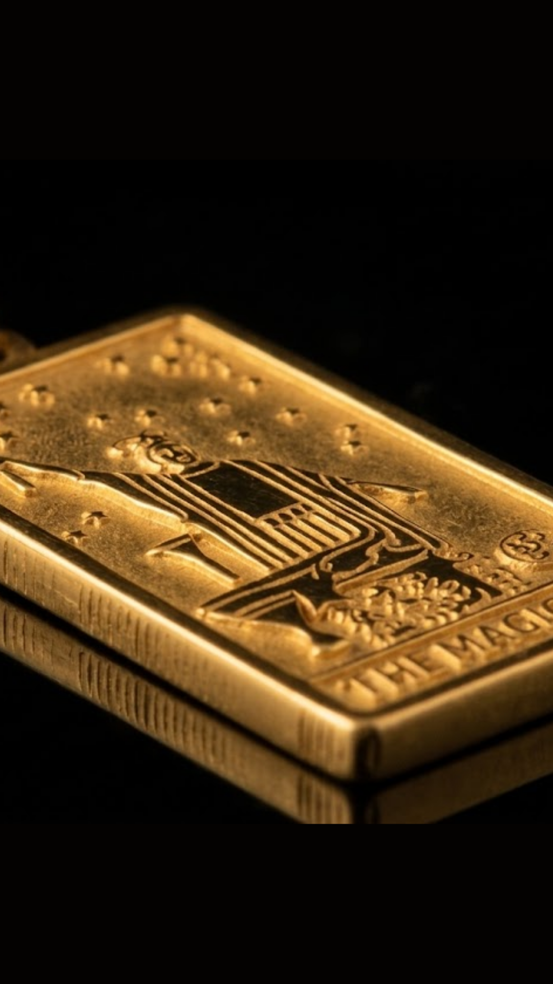 Collar Tarot El Mago | Hecho a mano en oro de 18K | Símbolo de poder y manifestación