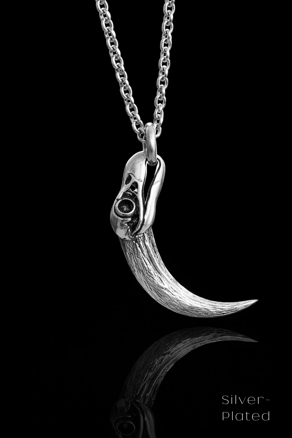 Bird Talon Necklace – Bronze & Silver-Plated Finish | Limited Edition