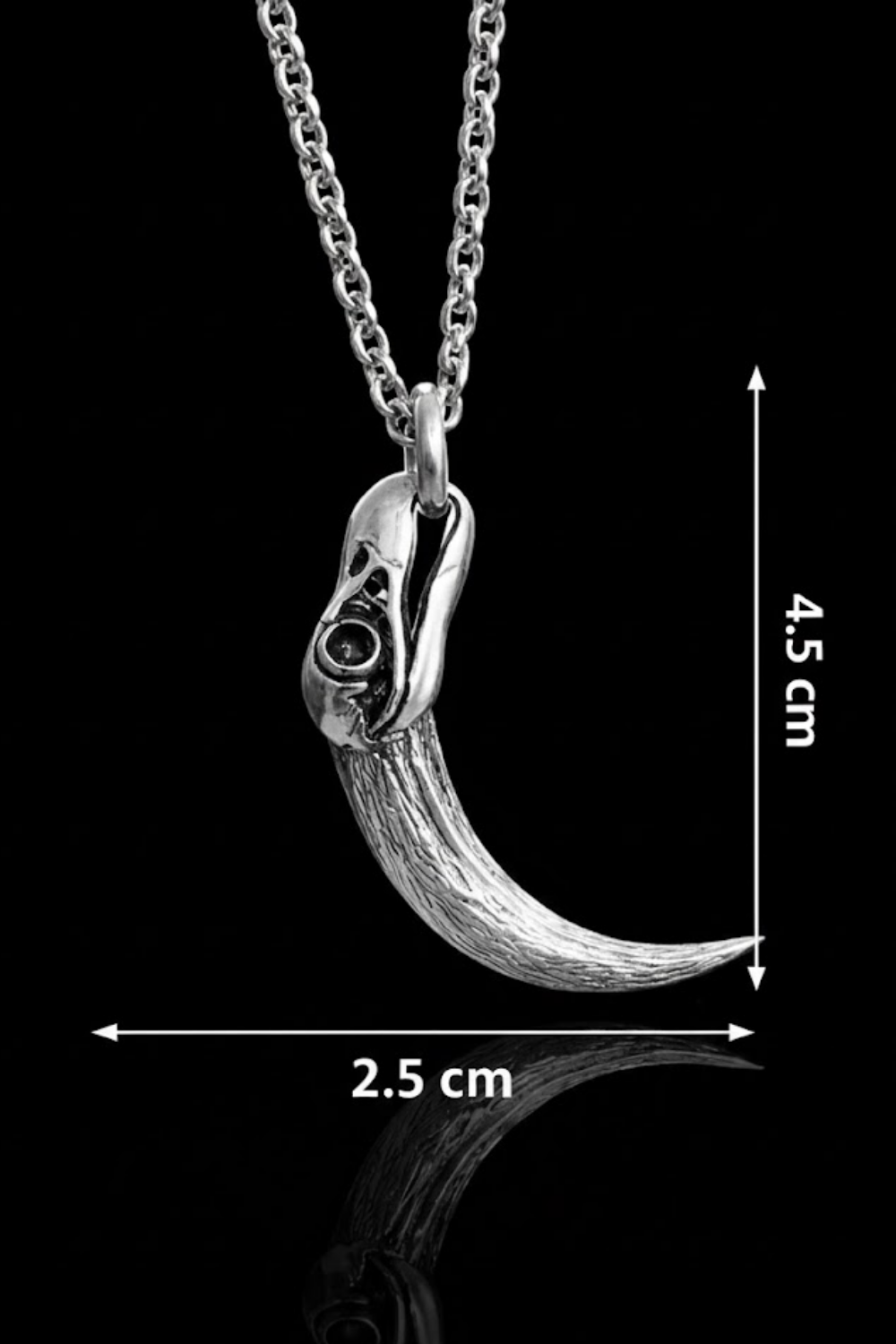 Bird Talon Necklace – Bronze & Silver-Plated Finish | Limited Edition