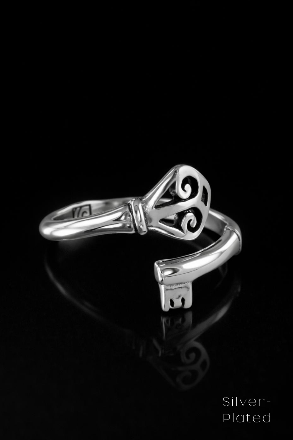 Skeleton Key Ring – Bronze & Silver-Plated Finish | Limited Edition