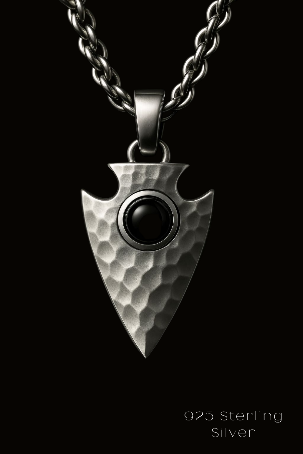 Made to Order: Obsidian Eye Pendant – Handmade Talisman of Protection & Inner Vision | Available in 925 Sterling Silver, Bronze & 24K Gold Plated