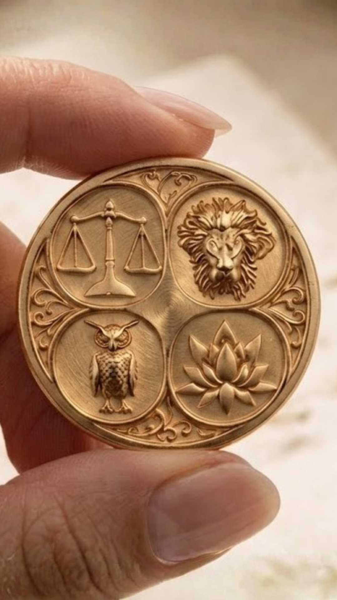 Memento Mori Coin Set | Memento Mori & 4 Virtues Coin | Handmade in 925 Sterling Silver & Bronze (Copy)