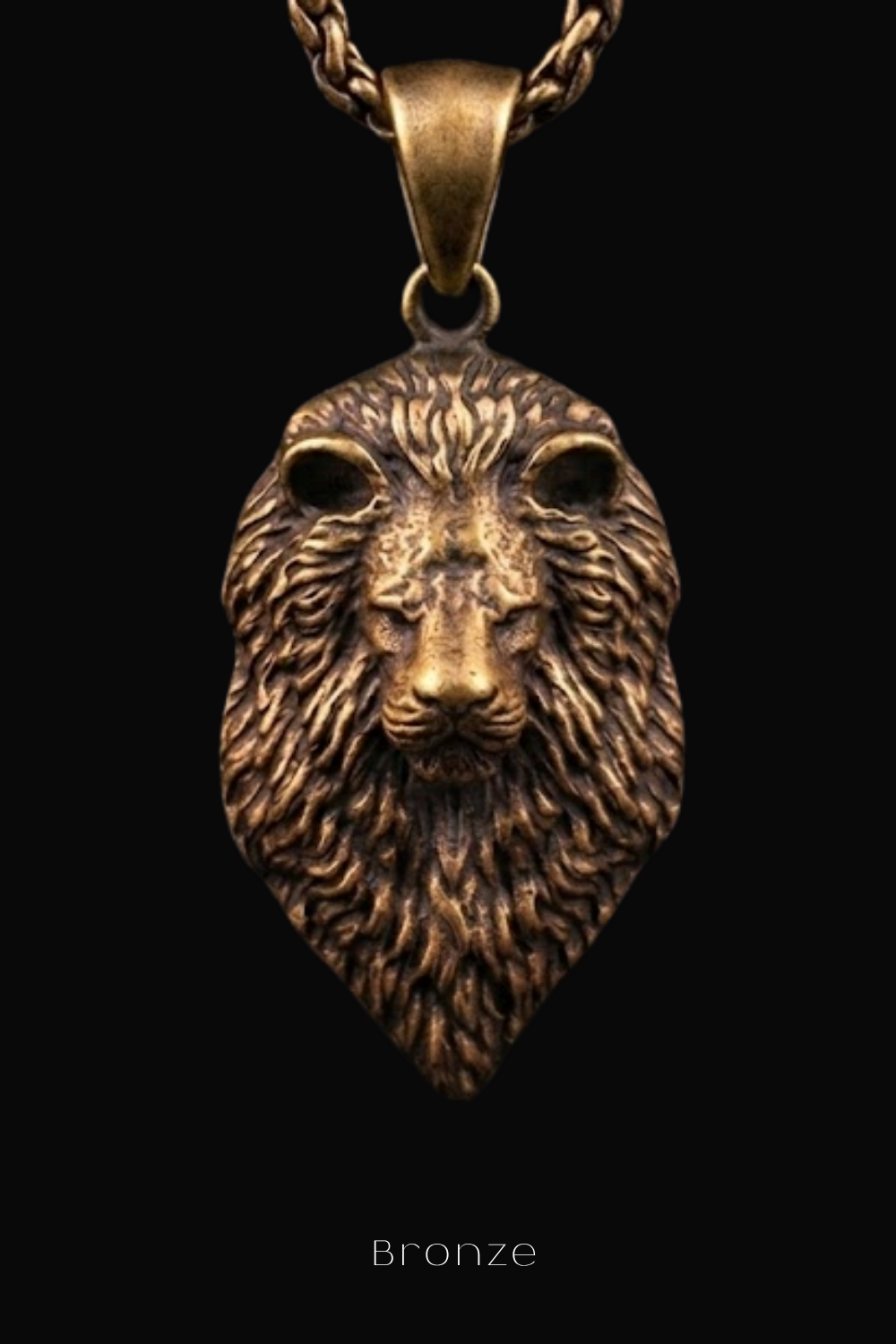 Leo Zodiac Pendant Necklace | Symbolizing Strength & Courage | Handmade in 925 Sterling Silver, 24k Gold Plated, Copper, Bronze