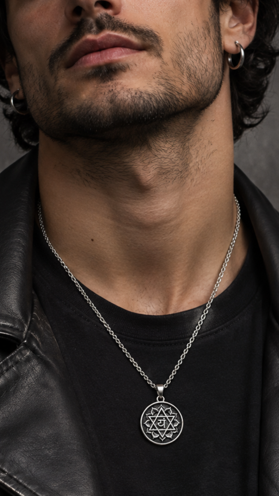 Collar Metatrón | Geometría Sagrada Hecha a Mano | Símbolo de Protección Divina y Expansión Espiritual | Plata de Ley 925, Bañado en Oro de 24K