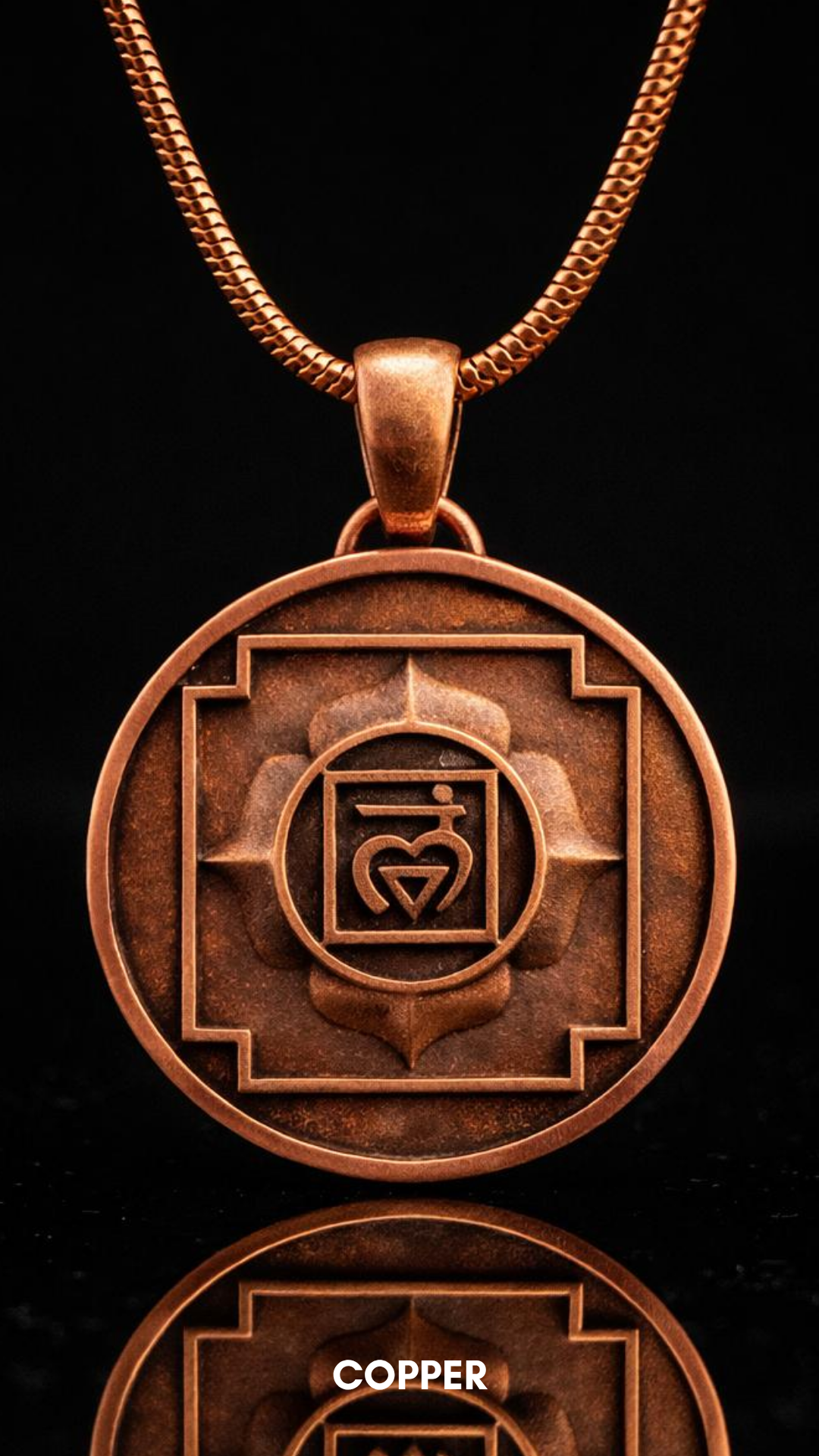 Mulhadara Necklace | Handmade in 925 Sterling Silver, 24K Gold Plated, Bronze