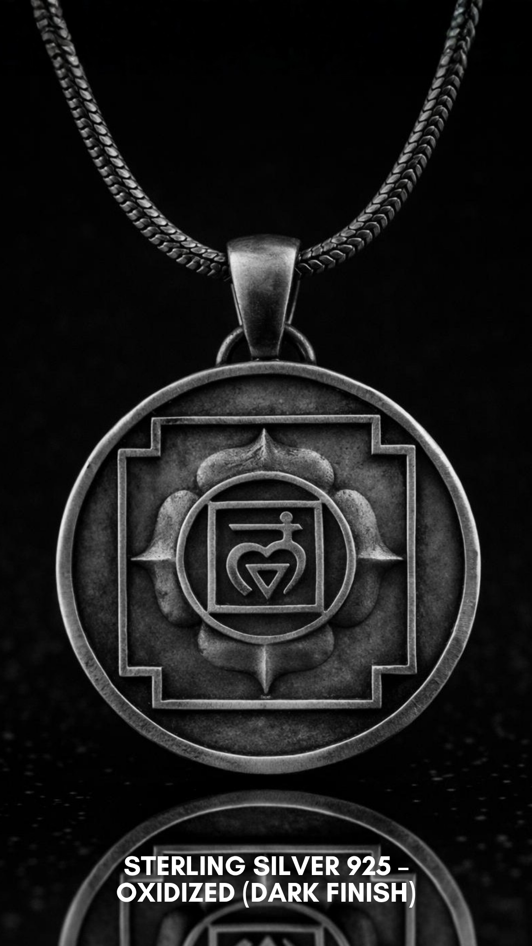 Mulhadara Necklace | Handmade in 925 Sterling Silver, 24K Gold Plated, Bronze