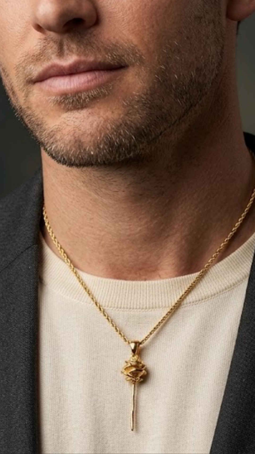 Collar de Rosa – Símbolo de Amor, Belleza y Transformación | Oro de 18K