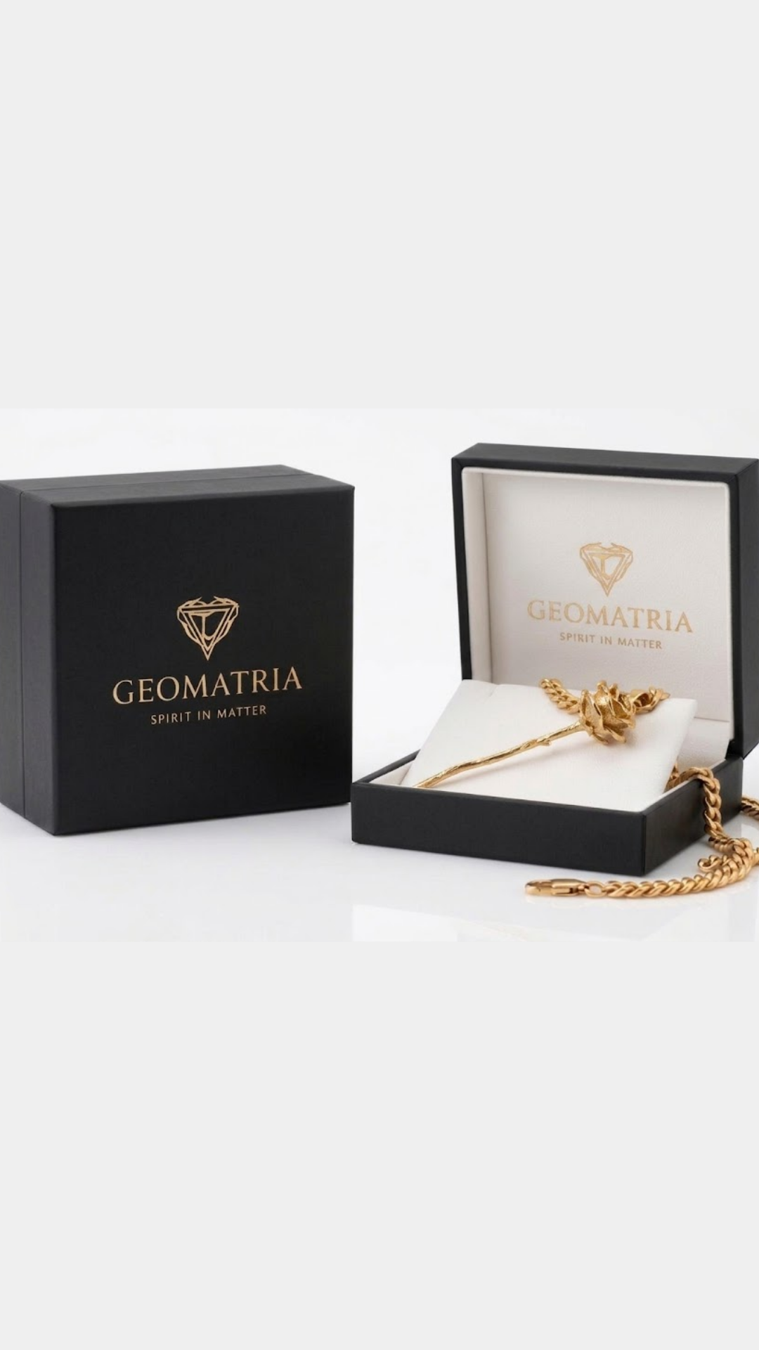 Collar de Rosa – Símbolo de Amor, Belleza y Transformación | Oro de 18K