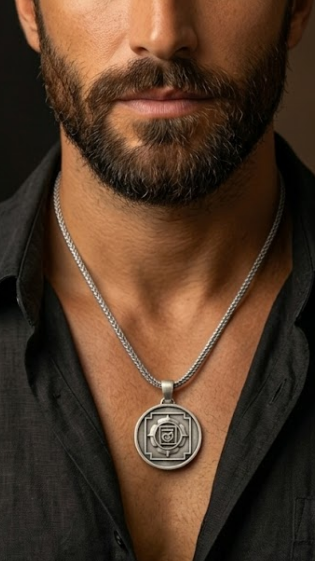 Mulhadara Necklace | Handmade in 925 Sterling Silver, 24K Gold Plated, Bronze