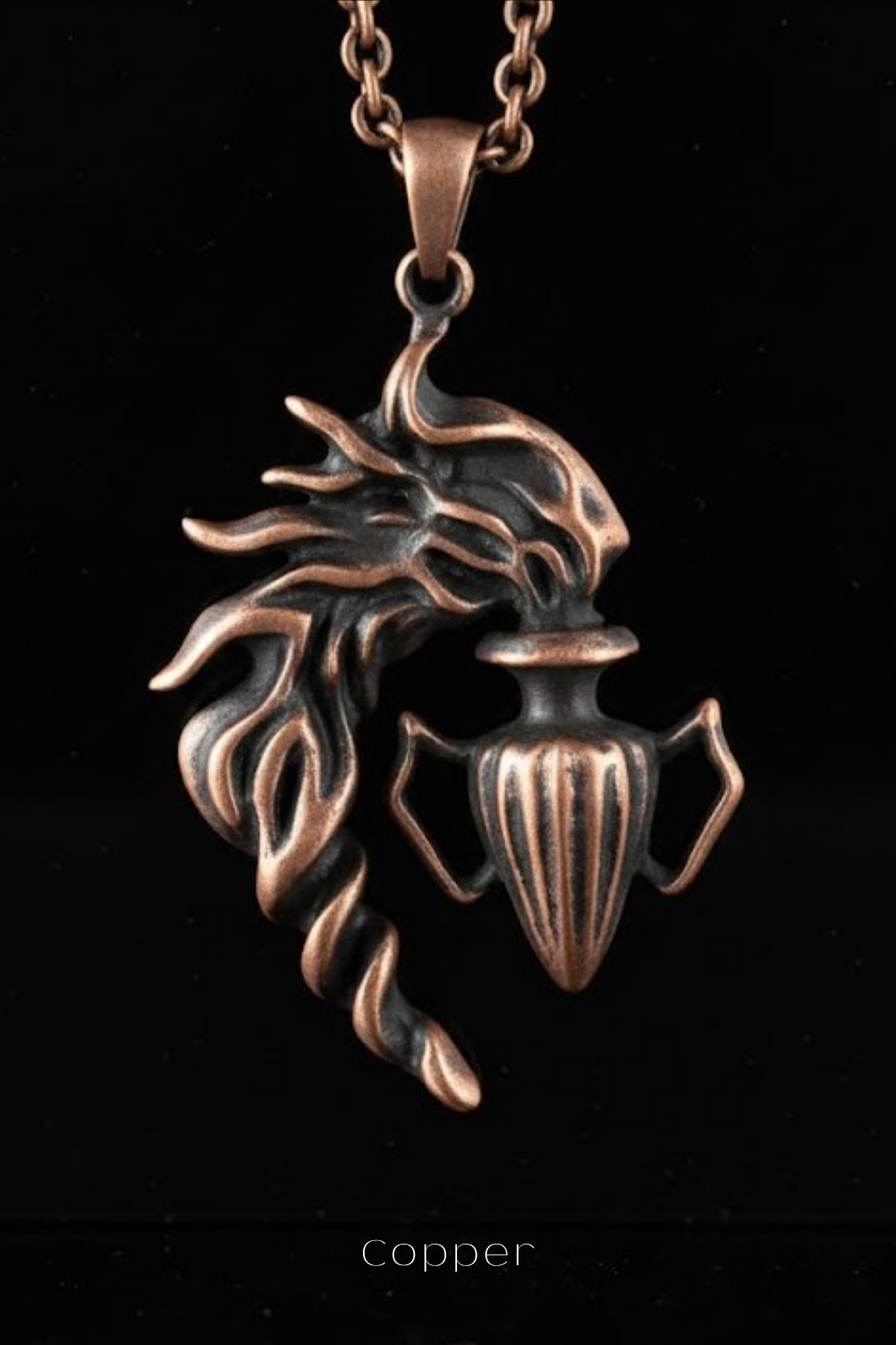 Aquarius Zodiac Necklace – Symbol of Creativity, Freedom & Originality | Meaningful Gift in Sterling Silver, Gold Plated, Bronze