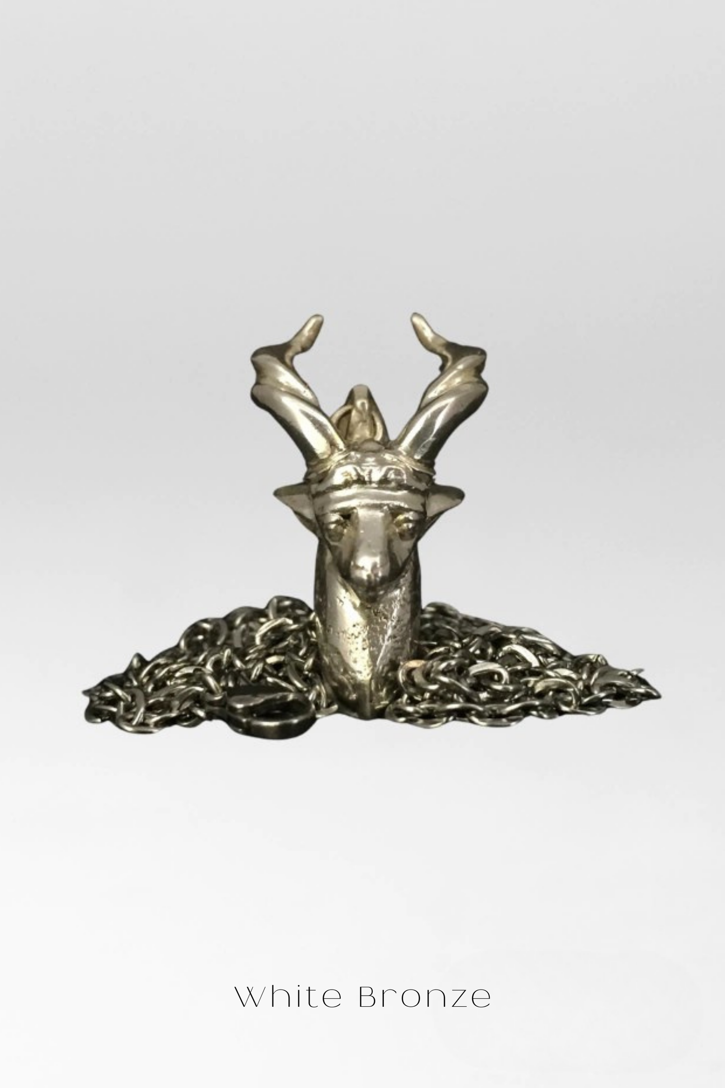 Joyería del zodiaco Capricornio: collar hecho a mano de bronce, plata y chapado en oro de 24 quilates 