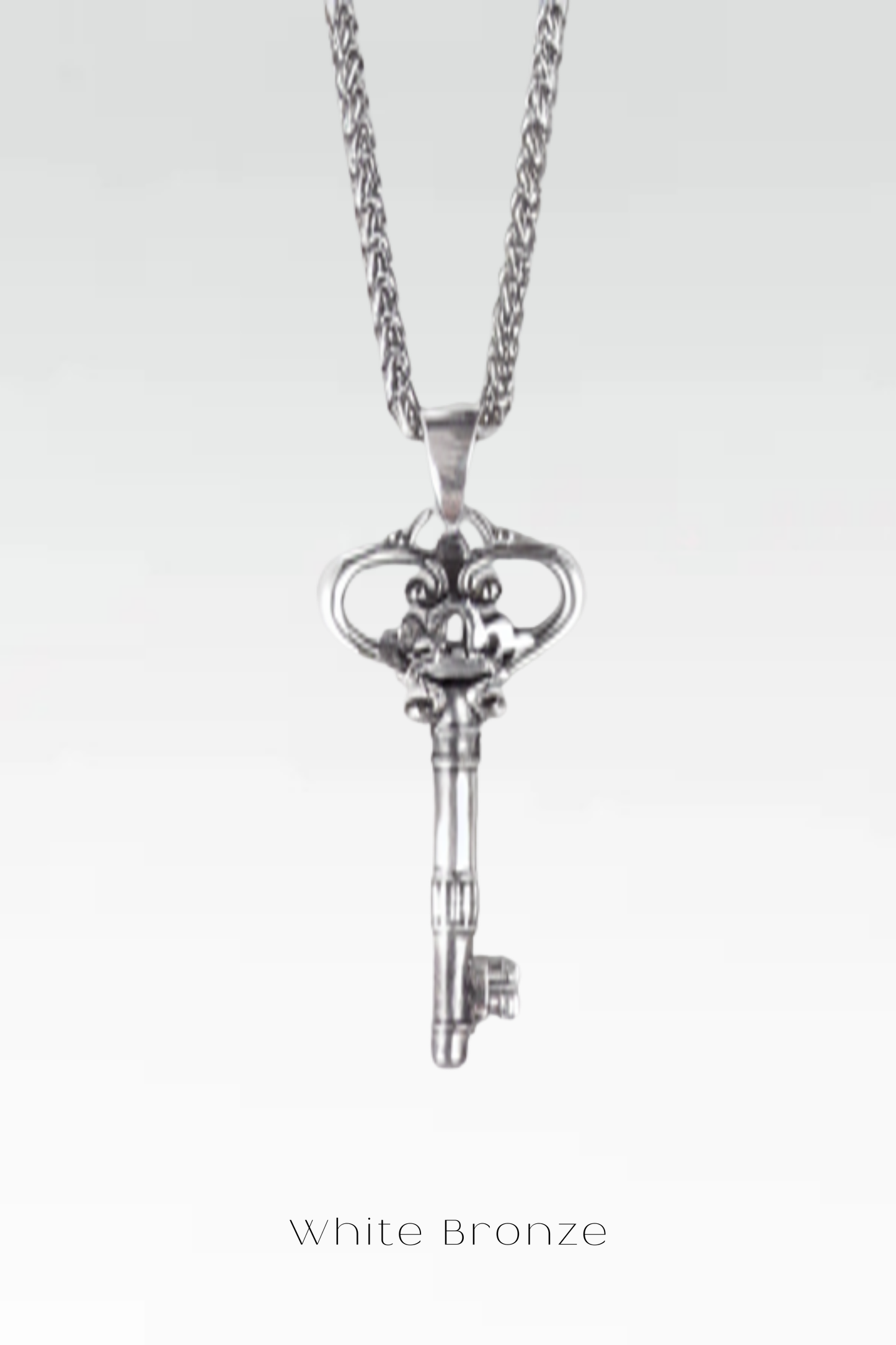 Collar con Llave – Colgante Simbólico Hecho a Mano en Bronce, Plata de Ley, Cobre y Baño de Oro de 24K | Joyería de Nuevos Comienzos, Regalo Unisex 