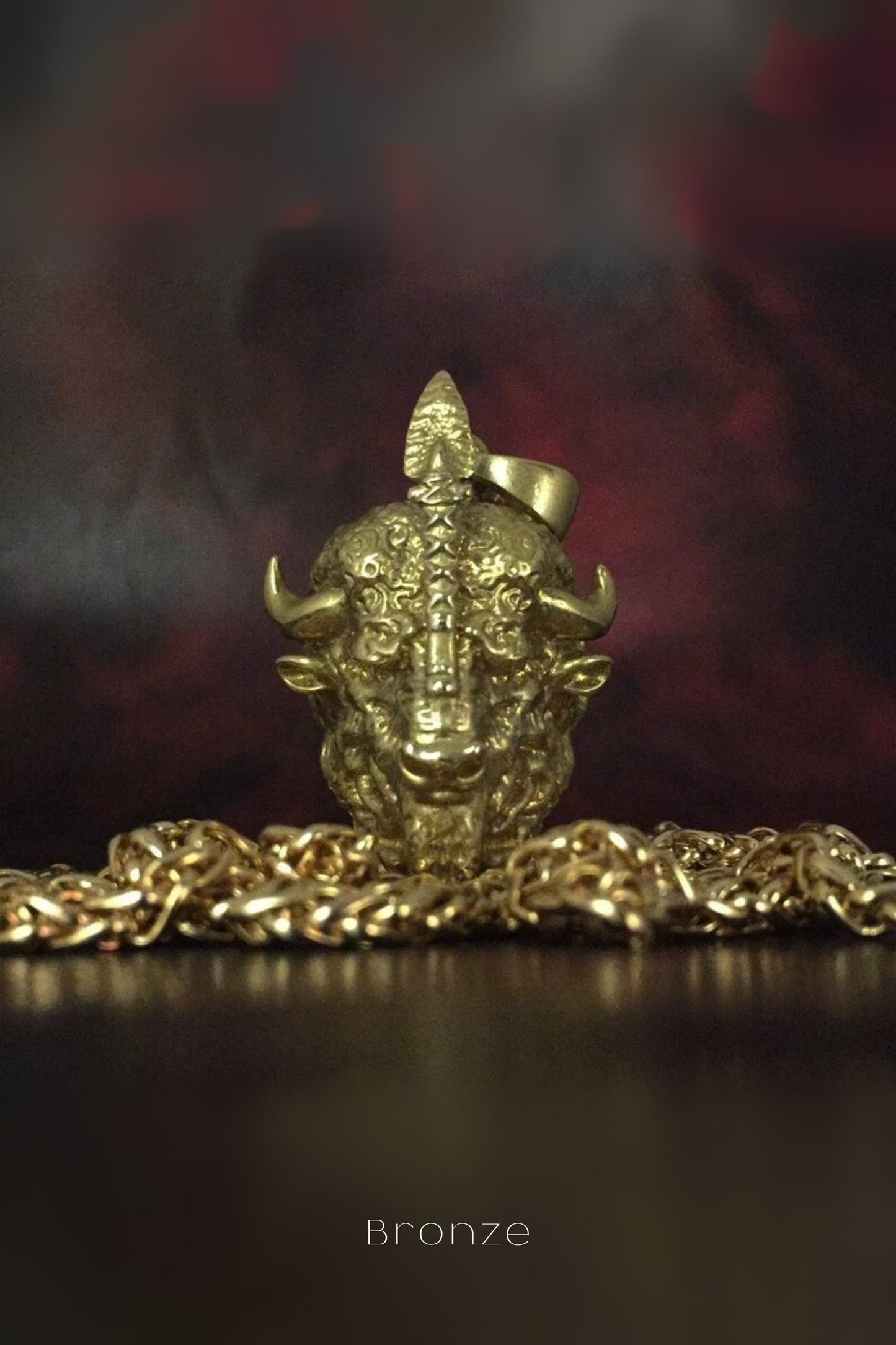 Collar del zodiaco Tauro: colgante astrológico hecho a mano en plata de ley, bronce y baño de oro de 24 quilates. 
