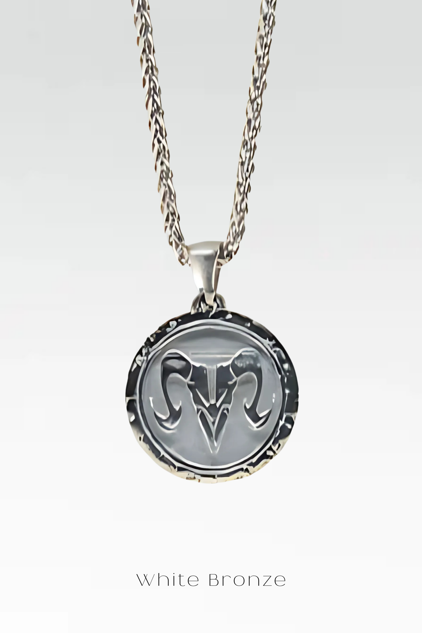 Collar de signo del zodiaco Aries, collar personalizable, bronce, plata esterlina, collar de horóscopo de oro de 24k