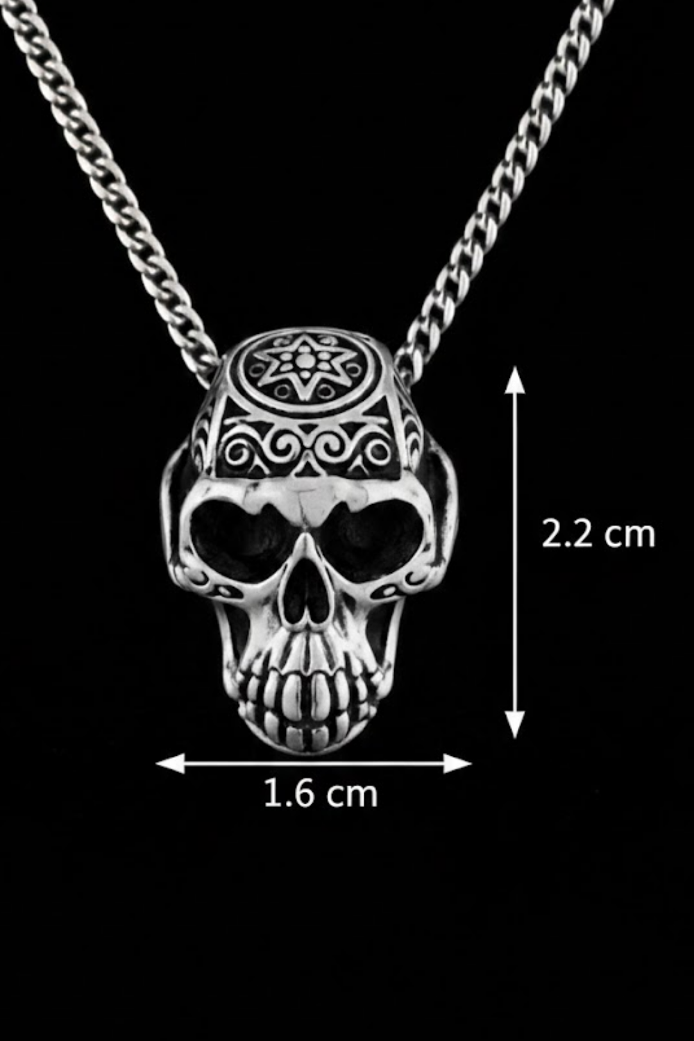 Monkey Skull Necklace – Bronze & Silver-Plated Finish | Limited Edition
