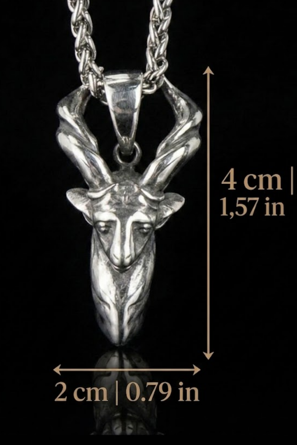 Capricorn Necklace | Symbol of Strength & Success | Astrology Pendant | Handmade in 925 Sterling Silver, 24k Gold Plated, Copper, Bronze
