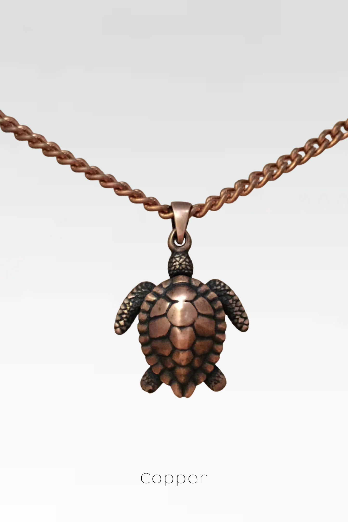 Collar de Tortuga – Colgante artesanal en oro de 24 quilates, bronce, plata de ley y cobre | Joyería unisex simbólica, regalo de longevidad