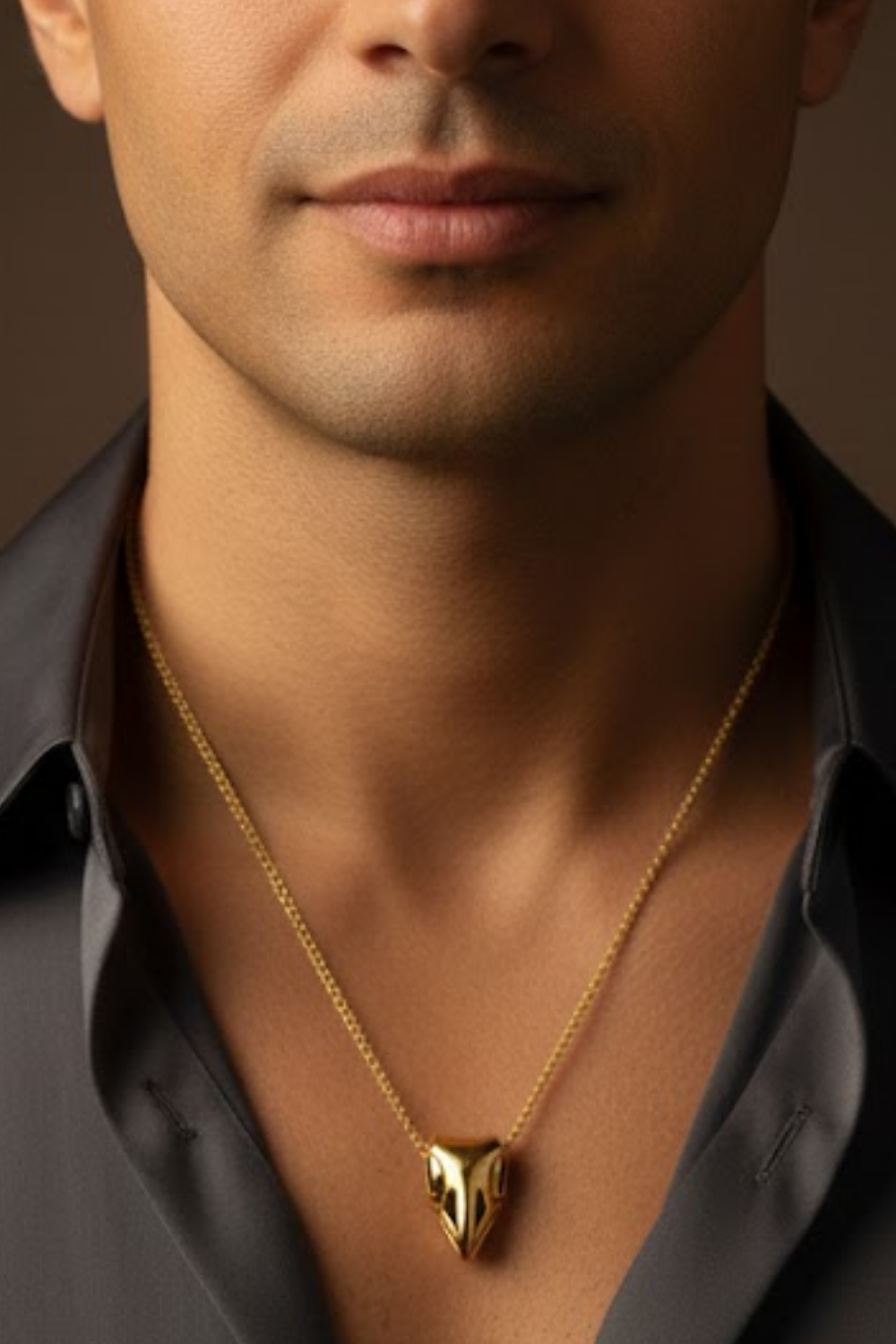 Eagle Skull Necklace – Bronze & Silver-Plated Finish | Limited Edition