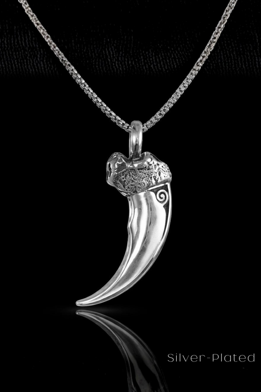Bear Claw Necklace – Bronze & Silver-Plated Finish | Limited Edition