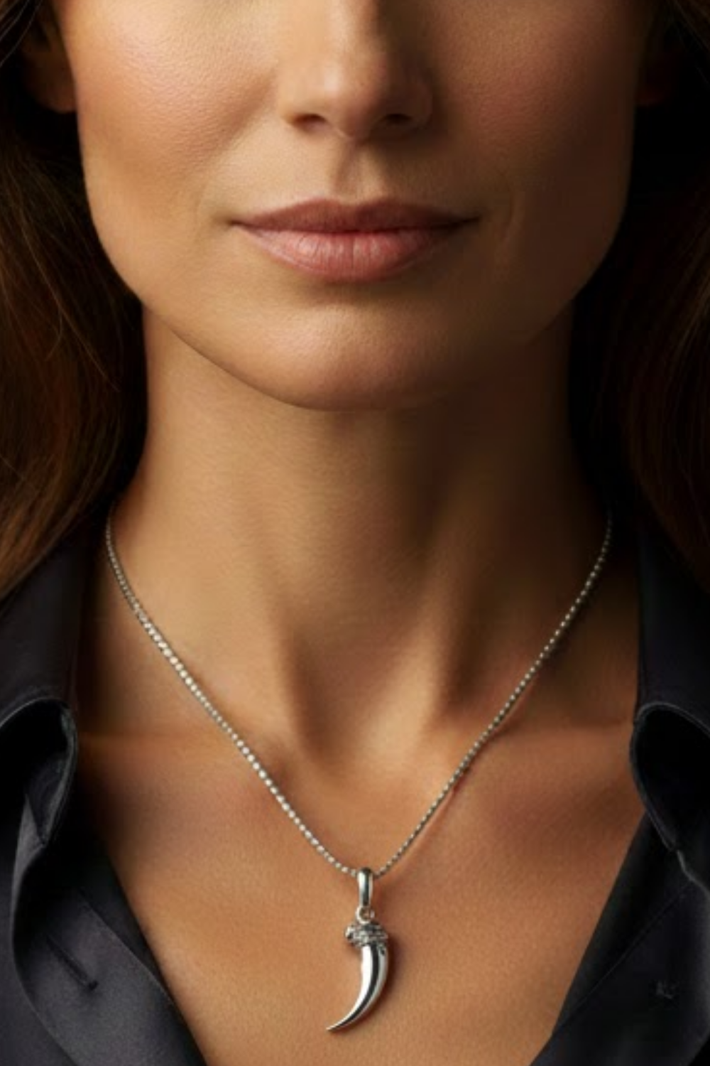 Bear Claw Necklace – Bronze & Silver-Plated Finish | Limited Edition