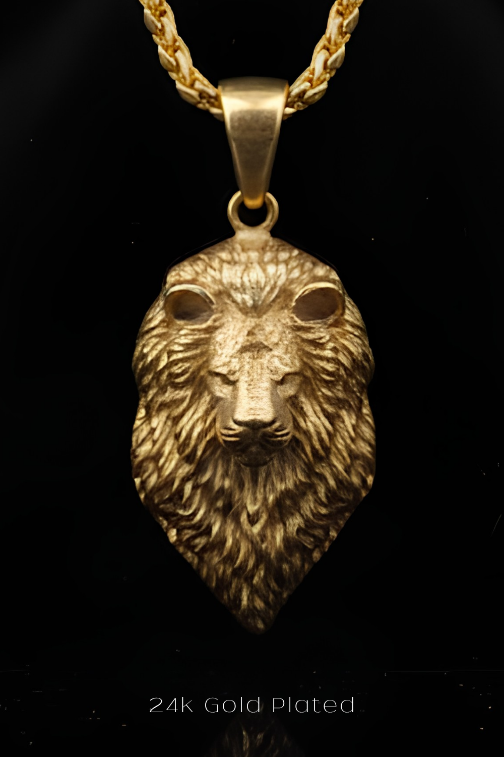 Leo Zodiac Pendant Necklace | Symbolizing Strength & Courage | Handmade in 925 Sterling Silver, 24k Gold Plated, Copper, Bronze