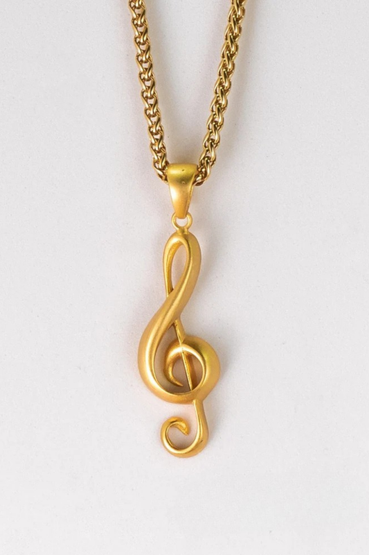 Collar de clave de sol