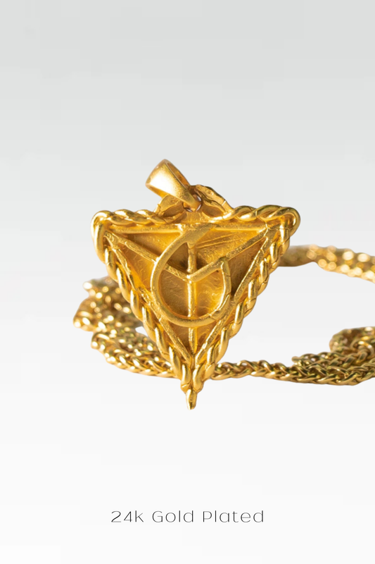 Collar Geometria Divina , geometria sagrada , hecho el plata 925, bronce, bañado en oro 24k