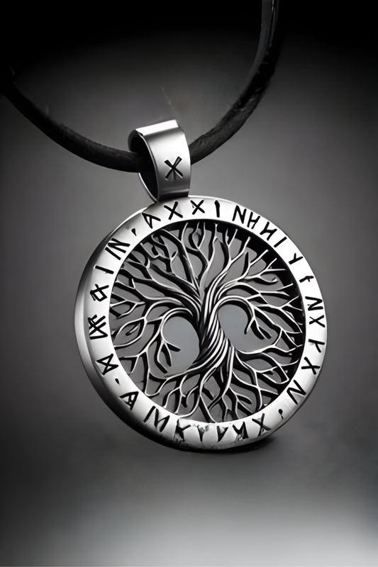 Viking Tree of Life Necklace - Roots of Legacy, Handcrafted