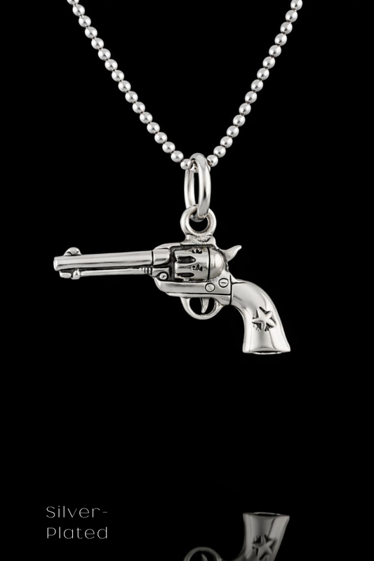 Revolver Necklace – Bronze & Silver-Plated Finish | Limited Edition