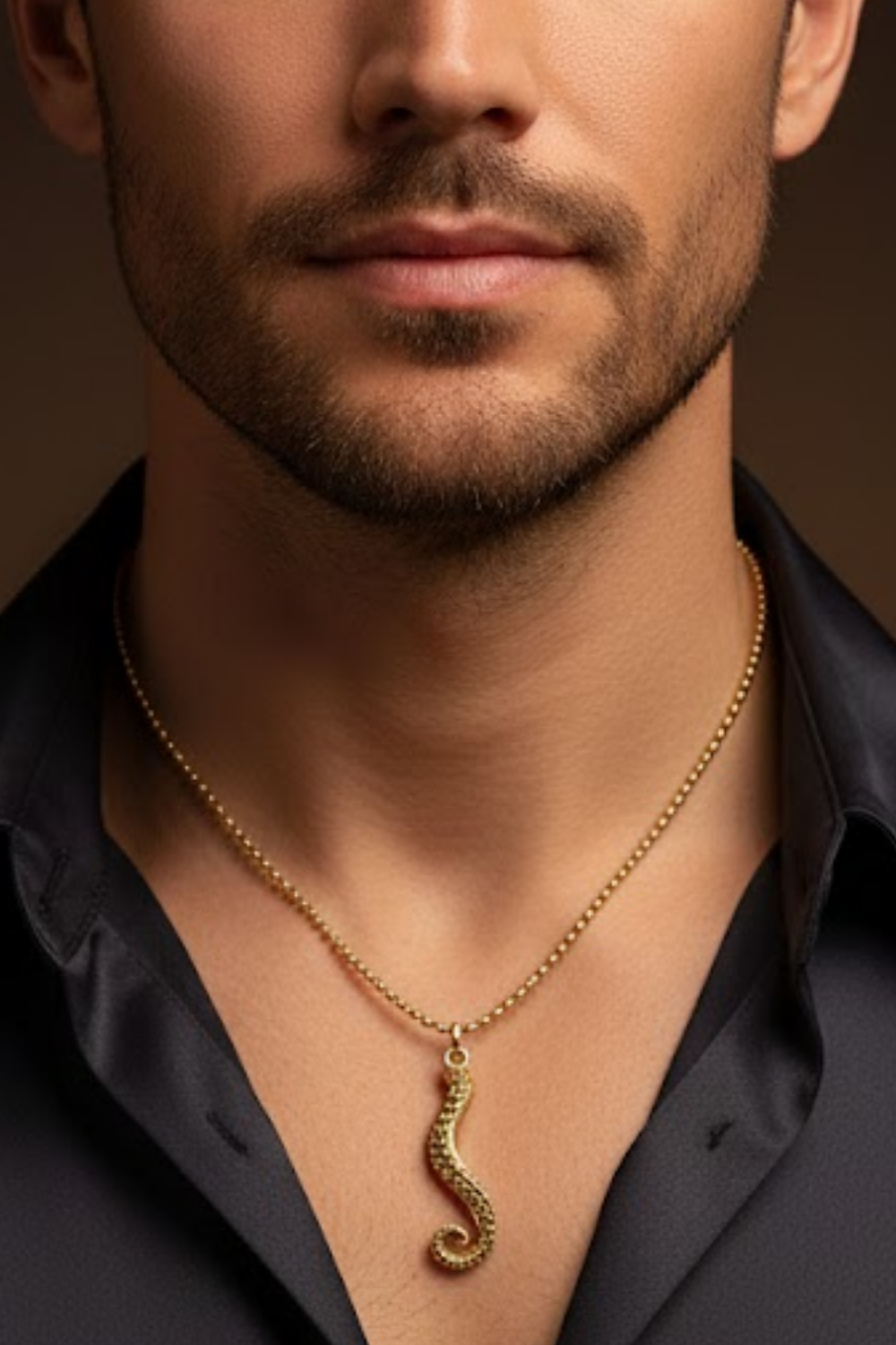 Collar de Tentáculo – Acabado Bronce y Baño de Plata | Edición Limitada