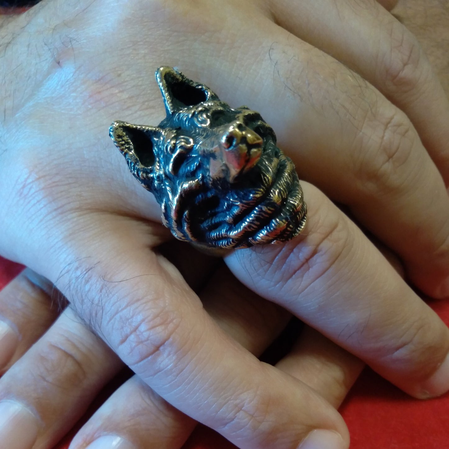 anillo de lobo